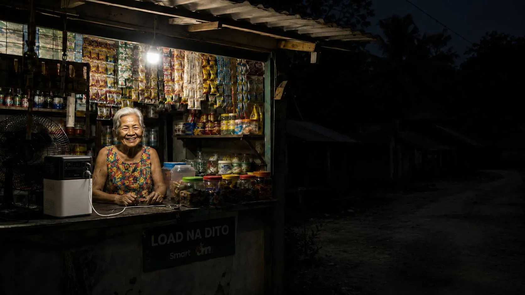 How Aling Nena's Sari-Sari Store Never Stopped During the 3-Day Brownout